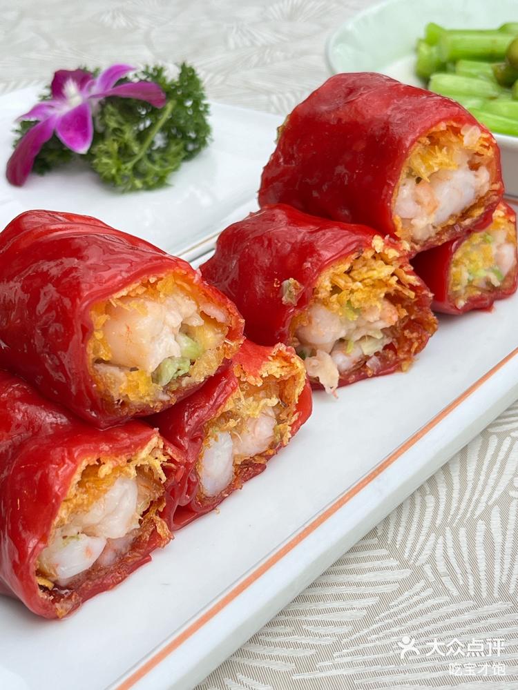 晶莹不剔透红米肠交子大道又被我发现好吃的粤菜啦