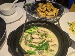 韭菜蚝仔煲-百味馆·海鲜·湛江菜(后海花园店)