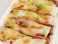 牛肉鲜虾鸡蛋肠粉-香港威特瑞茶餐厅(小白楼音乐厅店)