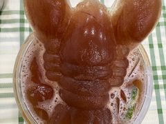 龙虾暴打柠檬红茶-鸿先阁·干煸虾(星沙店)