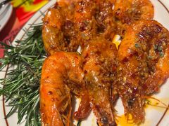 西班牙蒜香油爆虾-ZAFFERANO西班牙海鲜饭(上海首店)