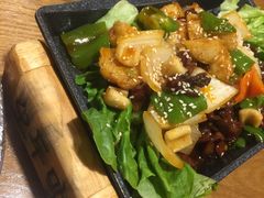 火辣拉面鸡胗-恩你小木屋·烤肉韩式料理(嘉兴秀洲店)