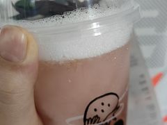 紫苏·粉桃饮-喜茶(合肥中环城店)