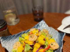 烤虾芒果沙拉-澳骄 Aussie Kitchen·手工披萨·西餐(国大店)