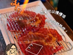 铺天盖地顶级澳牛肉火焰寿司-仙隐小鹿中華の日料(正弘城店)