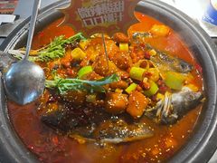 -探鱼·鲜青椒爽麻烤鱼(天一广场店)