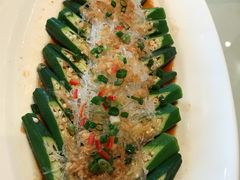 蒜茸粉丝蒸秋葵-江南厨子(万象天地店)