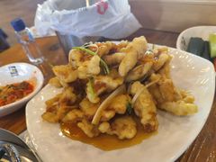 锅包肉-喇喇排骨火锅·传统韩式脊骨汤(望京西园总店)