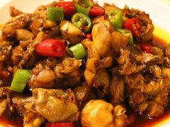 香辣蘑菇鸡-刘老二符离集烧鸡(两淮新城店)