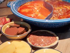 重庆原始红油现炒锅底-王歘歘·chuǎ火锅(五道营店)