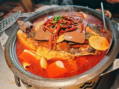 -探鱼·鲜青椒爽麻烤鱼(苏宁广场店)