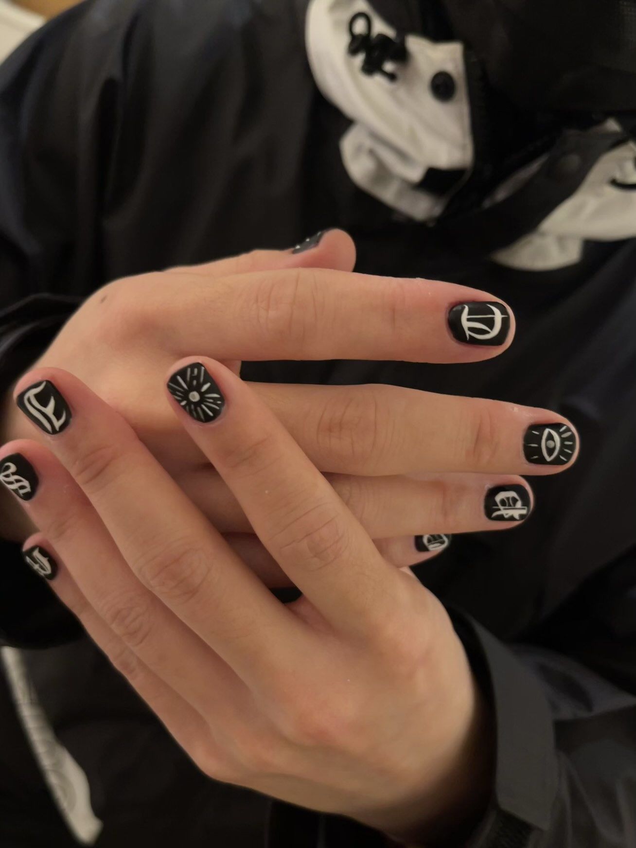 男生美甲真香系列