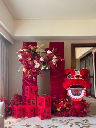 -鲸舞气球派对·宝宝宴·十岁生日布置·轻奢品牌形象店