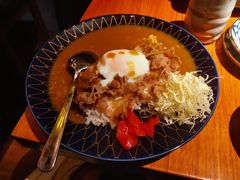 温泉蛋牛肉咖喱饭-醉虎传(南锣鼓巷店)
