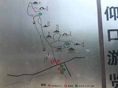 导游图-崂山仰口游览区