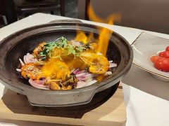 火焰金不换焗罗氏虾-稻香海鲜饭店(第一国际店)