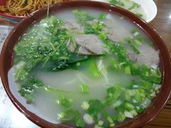白切羊肉汤面-茗味居羊肉汤面馆(临沂路店)