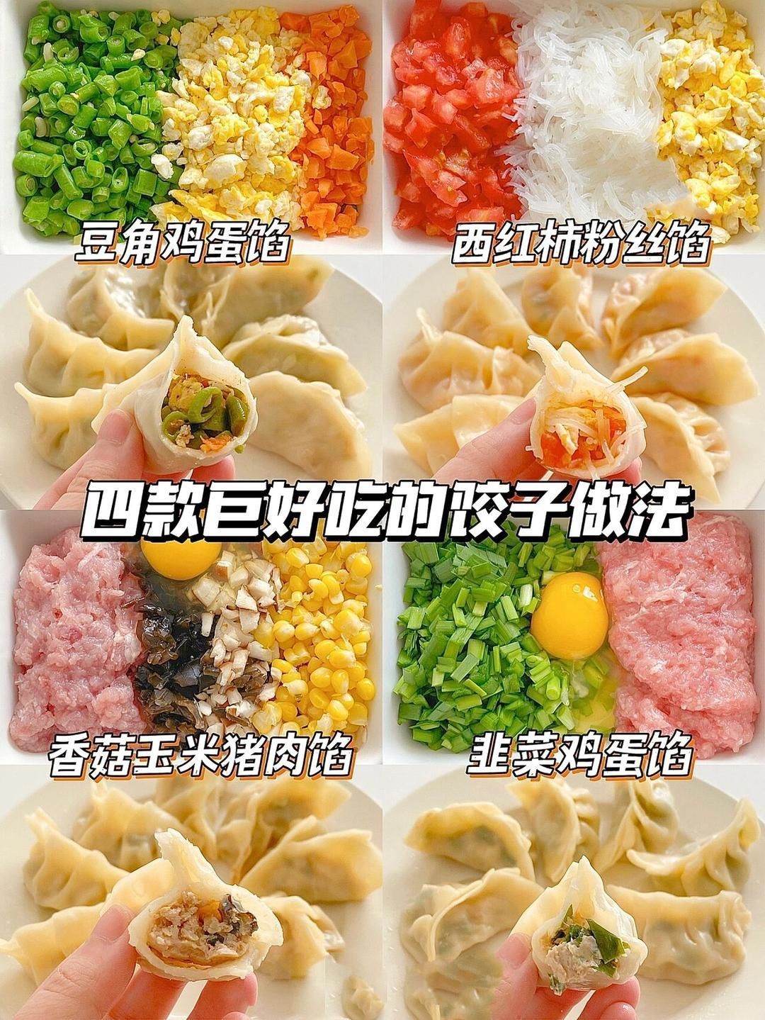 巨好吃的饺子做法合集‼️附肉馅调制方法㊙️