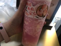 鲜榨粒粒蜜桃-阿嬷手作(南宁百盛印象城店)