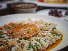 葱油蒸松叶蟹-上海1号私藏菜(黄浦店)