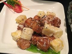 菠萝油条虾-鹿港小镇(悠唐店)