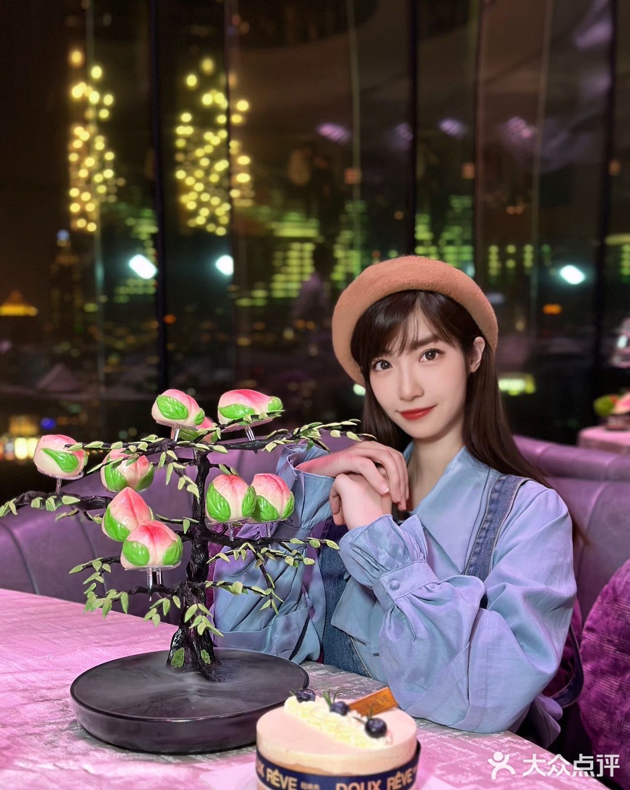 41层新锦江蓝天旋转餐厅，感受浦西的风貌！ 
