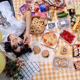 闵行体育公园野餐—美景中吃美食