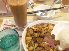 蚝油鲜菇牛肉饭-新世界餐厅(万达店)