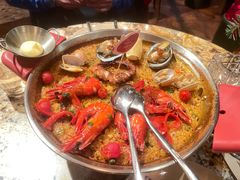 西班牙精选海鲜大虾铁板饭-BROWNSTONE布朗石西班牙餐厅(富城店)
