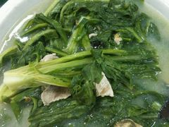 上汤油麦菜，地道农民种植，香滑-浪琴湾尾角仔海鲜坊