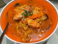 龙虾汤炖白菜-将相和·海鲜蒸饺大连菜