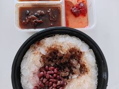 老味杏肉红豆刨冰-小胖老味刨冰
