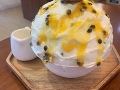 清爽百香果奶油刨冰-Lumos一間甜食