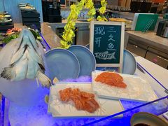 自助刺身-菲住布渴酒店自助餐厅(阿里巴巴西溪园区店)