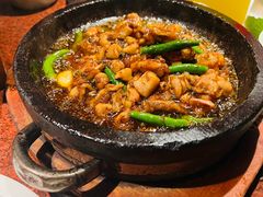 酱爆石锅蛙-绿茶餐厅(蓝色港湾店)