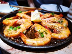 铁板爆香柠檬虾-小川洋风料理(街道口店)