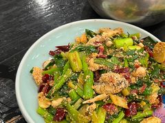 鱼籽鱼泡炒大蒜-绍兴名菜馆(可乐路店)