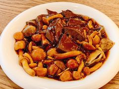 香菌炒鸭血-北京全聚德(西翠路店)
