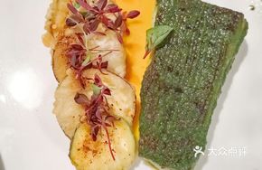 Charcoal-Grilled Greenland Cod