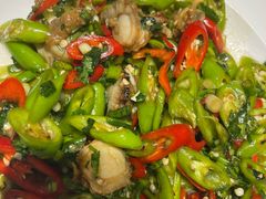 老虎菜拌扇贝-郑庄脂渣海鲜楼(九水路店)