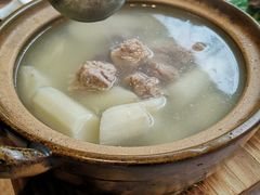 铁杆淮山煮排骨-四海酒家生态粤菜