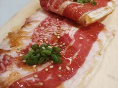 精选调味牛前胸-千寻山野烤肉(中关村店)