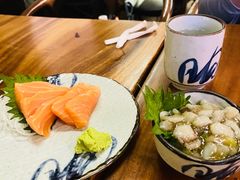 三文鱼刺身-黑门食堂