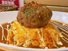 汉堡扒咖喱蛋包饭-Ufufu cafe(天神巷店)