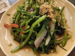 马拉盏炒通菜-CHINCHIN 青青·泰国料理(万象食家店)