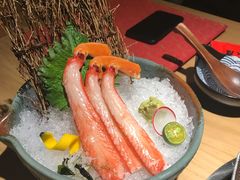 松叶蟹腿刺身-綱元·海鲜豆捞(明州里店)