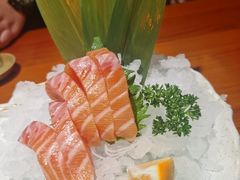 三文鱼刺身-有喜屋·烧鸟·居酒屋(三钢里店)