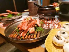 -草家酱蟹炭火烤肉店(珲春南路一店)
