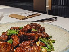 黑蒜雪花牛肉粒-二十四单 淮扬新味
