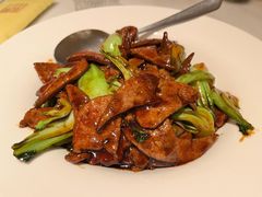 菜梗炒猪肝-菲乐餐厅(三十年经营·湖滨路店)